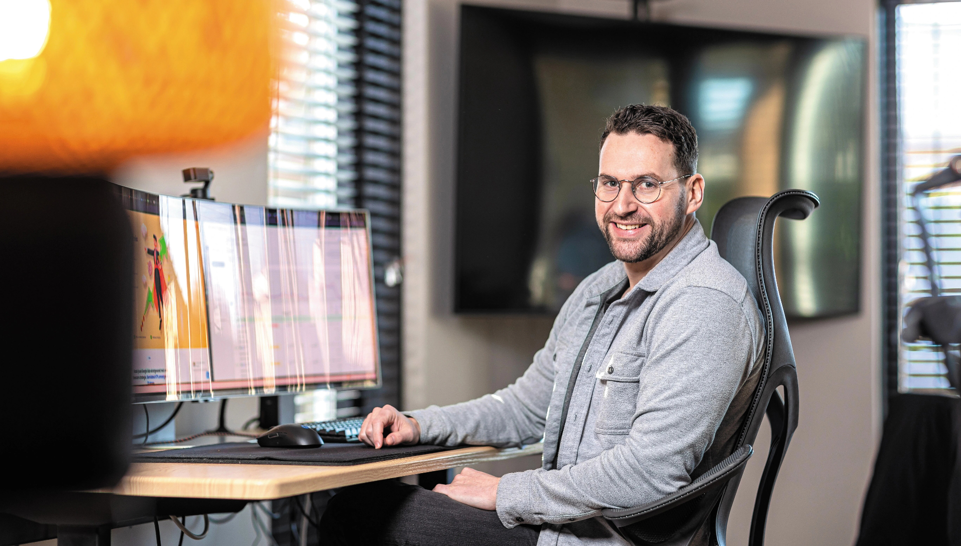 Lennard Steeman, oprichter van Ecomtrada