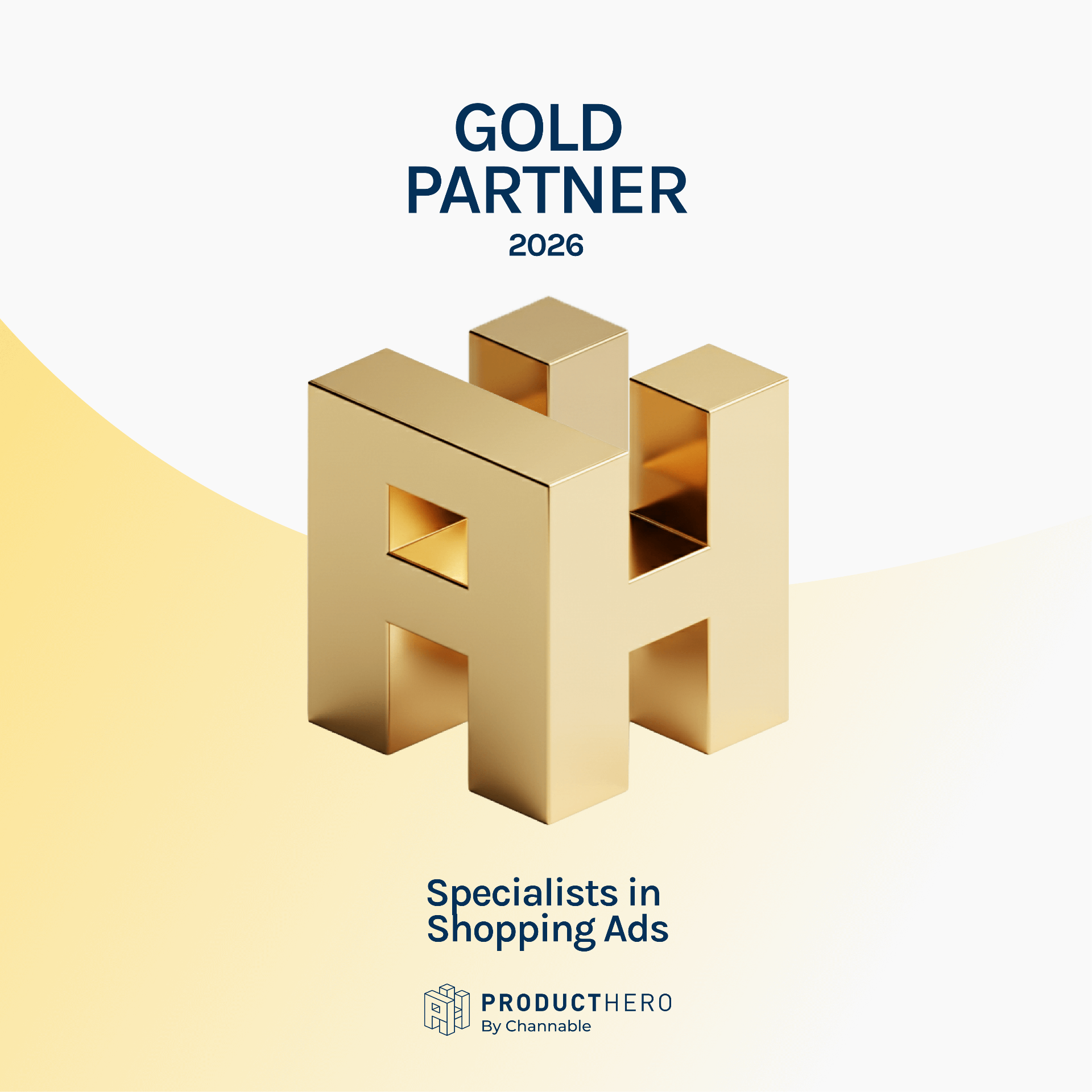 ProductHero Gold Partner 2026 - Official certified partner