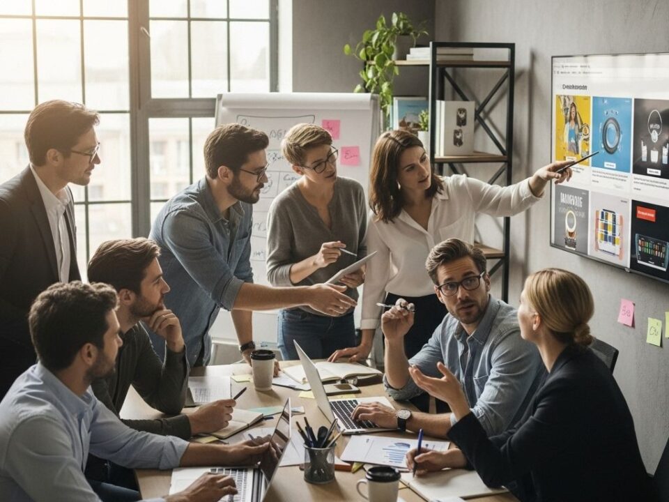 ecommerce advertenties teamwork