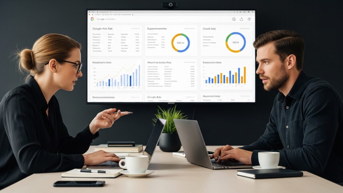 Google Ads experimenten teamwork