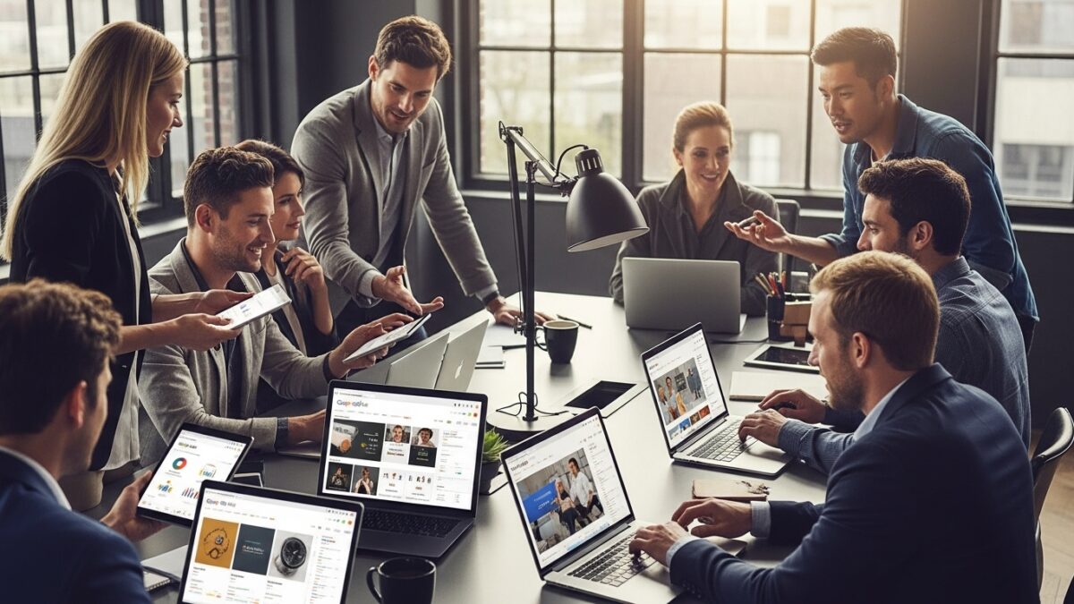 Google Ads campagnes team collaboration e-commerce
