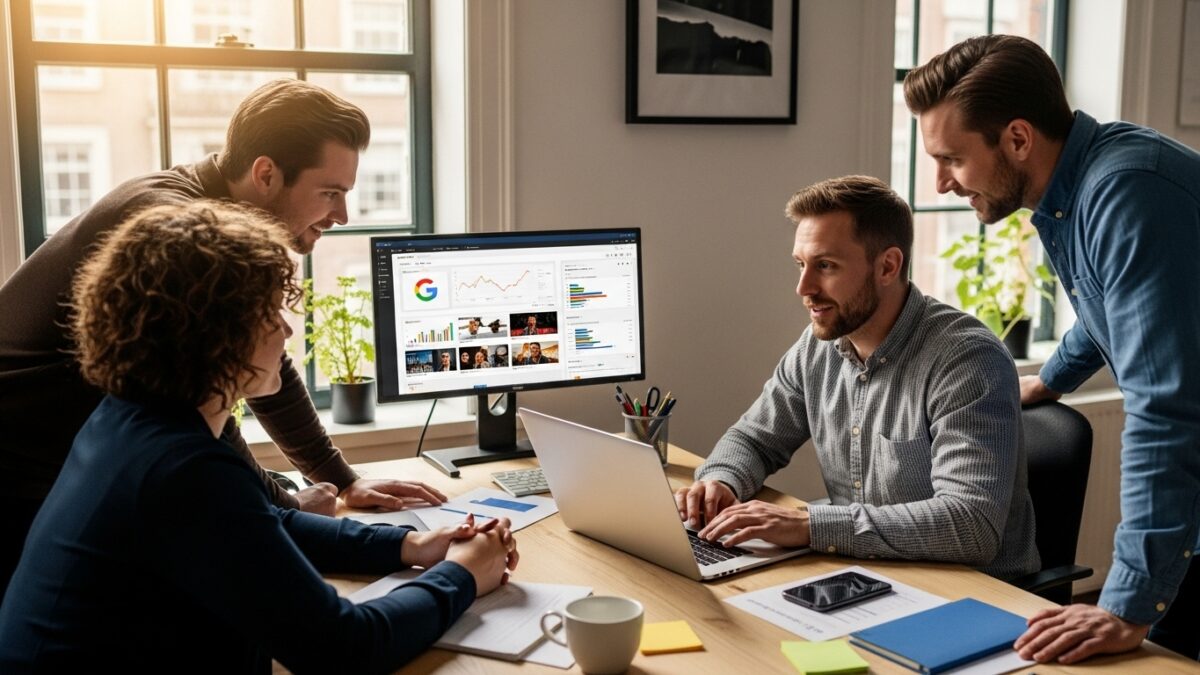 Google Ads kantoor team