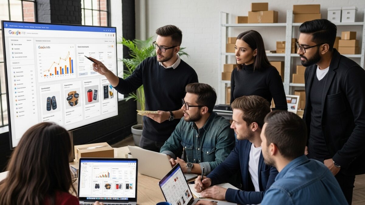 Google Ads, e-commerce marketing, teamwork