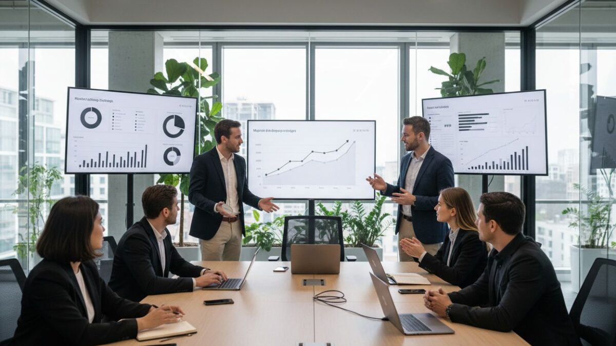 digital marketing team workspace