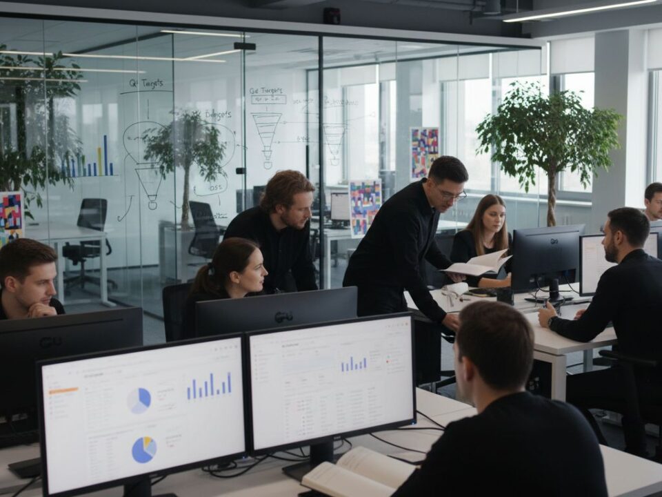 Google Ads marketing teamwork