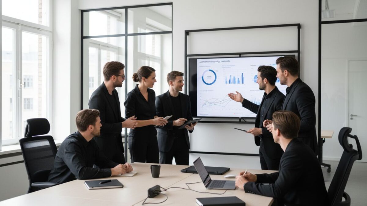 advertentie targeting team meeting