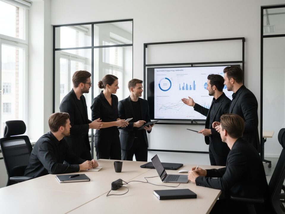 advertentie targeting team meeting