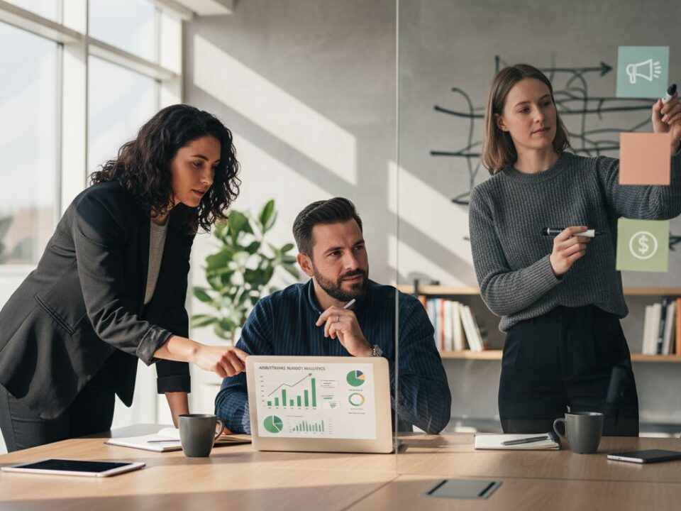 advertising budget teamwork