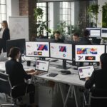 display advertising kantoor