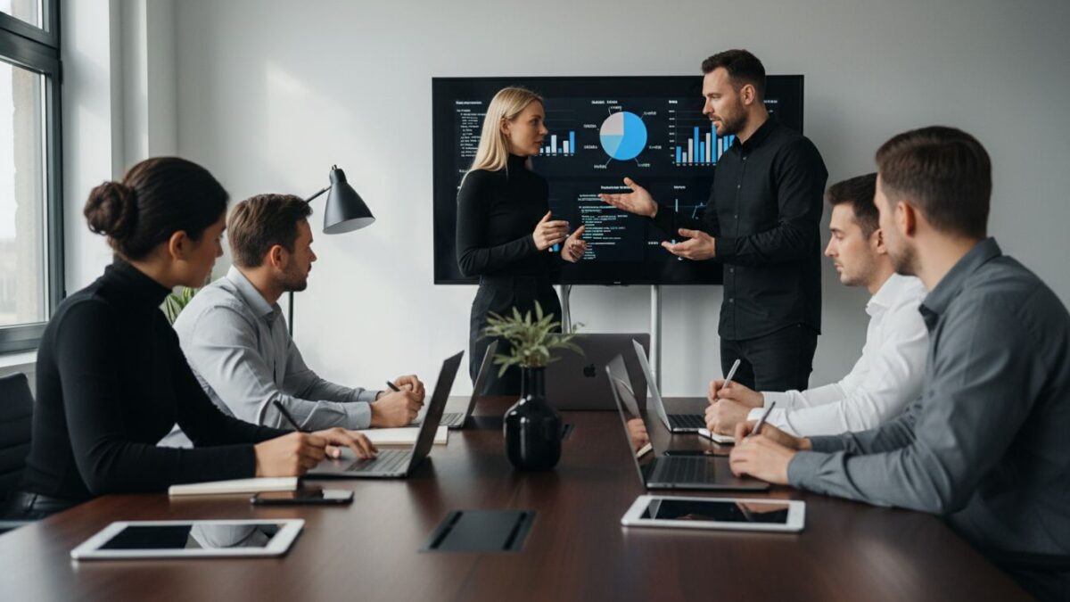 marketing team meeting