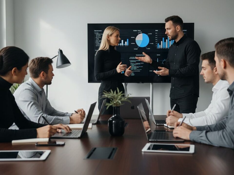 marketing team meeting