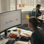 Het marketingteam zit bij elkaar om de nieuwe campagne uit te stippelen.